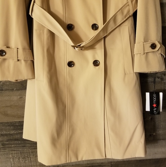 Calvin Klein Double Breasted Belted TrenchCoat - Picture 4 of 7